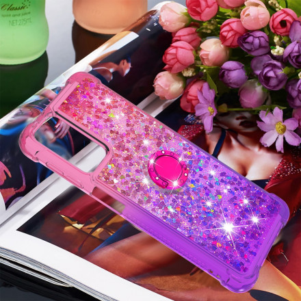 Samsung Galaxy A32 5G Glitter Ring-Halterung Cover