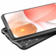 Samsung Galaxy A52 5G Cover Lederoptik Litchi Double Line