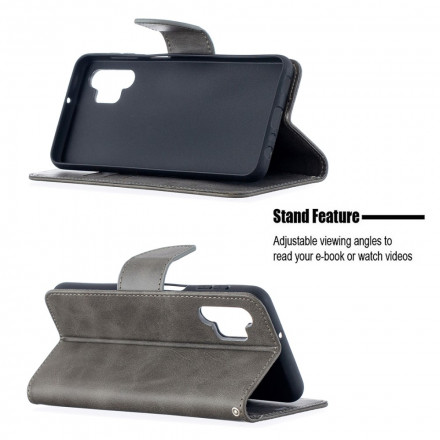 Samsung Galaxy A32 5G Glatte Oblique Klappe Hülle