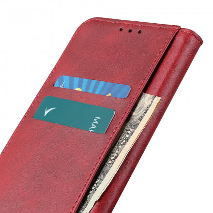 Flip Cover OnePlus 9 Leder Gespaltene Nüchternheit