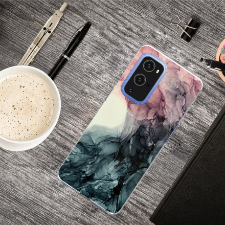 Cover OnePlus 9 Pro Marmor Farbig