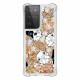 Samsung Galaxy S21 Ultra 5G Cover Mr. Hund Glitter