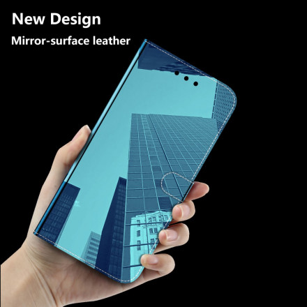 Hülle Samsung Galaxy S21 Ultra 5G Kunstleder Cover MIroir
