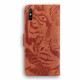 Xiaomi Redmi 9A Hülle mit Tigergesichtsabdruck