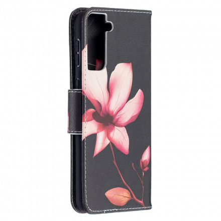 Samsung Galaxy S21 Plus 5G Hülle Blume Rosa Samsung Galaxy S21 Plus 5G Hülle Blume Rosa