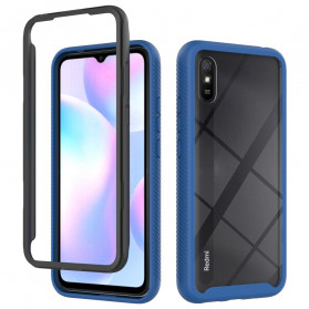Xiaomi Redmi 9A Hybrid Cover Kanten Silikon