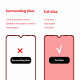 Xiaomi Redmi 9A Combo Cover und gehärtetes Glas Bildschirm ENKAY