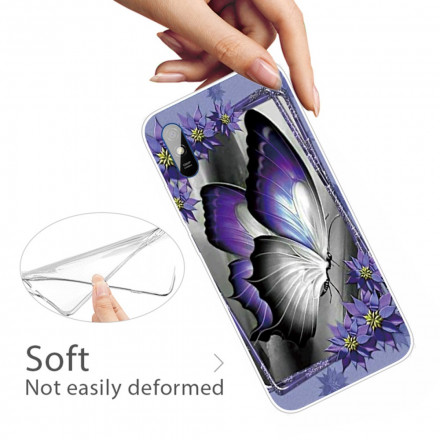 Xiaomi Redmi 9A Schmetterling Royal Cover