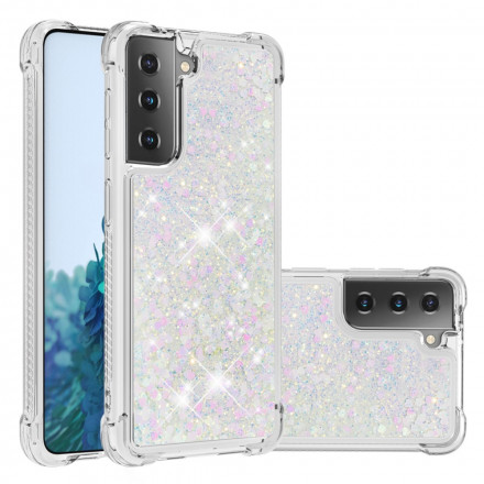 Samsung Galaxy S21 Plus 5G Desires Glitter Cover