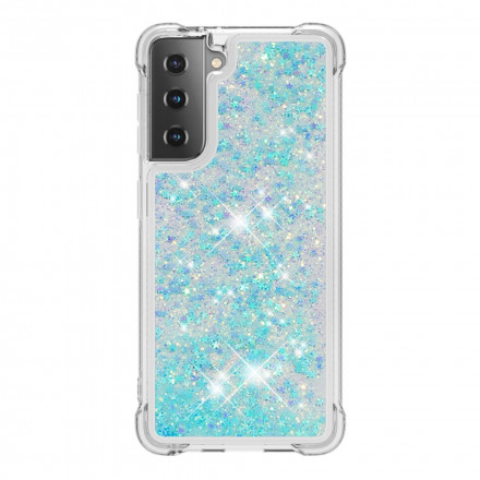 Samsung Galaxy S21 Plus 5G Desires Glitter Cover