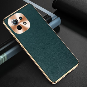 Xiaomi Mi 11 Echtleder Schutzhülle Fotomodul
