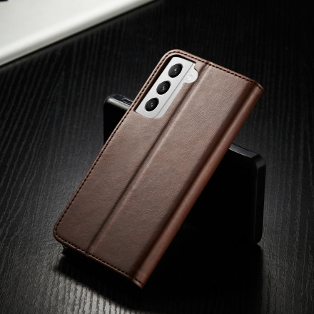 Hülle Samsung Galaxy S21 Plus 5G LC.IMEEKE Lederoptik