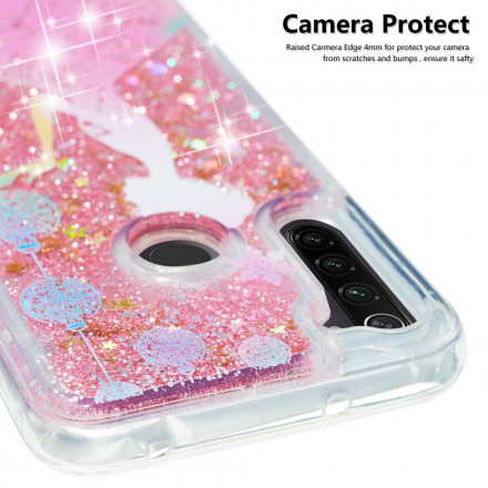 Xiaomi Redmi Note 8T Damen Glitter Cover