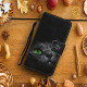 Samsung Galaxy A31 Grünäugige Katze Tasche mit Lanyard