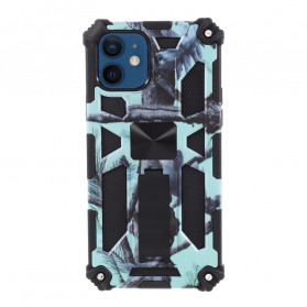 iPhone 12 Mini Camouflage Cover Abnehmbare Halterung