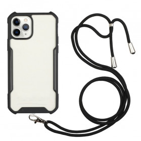 iPhone 12 Mini Hybrid Cover mit farbiger Kordel