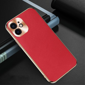 iPhone 12 Mini Cover Echtleder Schutz Modul Foto