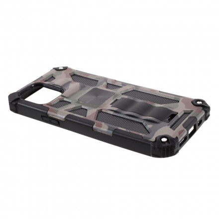 iPhone Cover 12 / 12 Pro Camouflage Abnehmbare Halterung