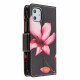 iPhone 11 Tasche mit Reißverschluss Blume