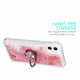 iPhone 11 Glitter Cover mit Ringhalter