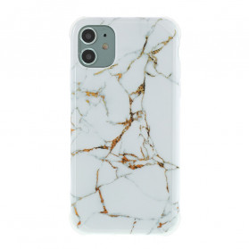 iPhone 11 Flexible Silikonhülle Marmor
