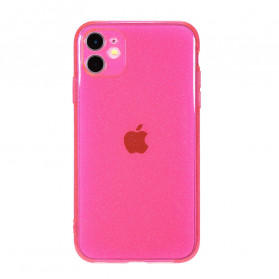 iPhone Cover 11 Fluoreszierend Glitter