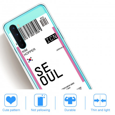 OnePlus Nord Boarding Pass to Seoul Cover
