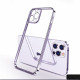 Transparente iPhone 11 Hülle im Metallic-Stil SULADA