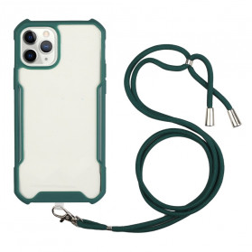 iPhone 11 Hybrid Cover mit farbiger Kordel