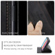 Flip Cover iPhone 11 Lederoptik RFID-Technologie