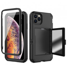 iPhone-Hülle Hybrid Kartenhalter und Spiegel