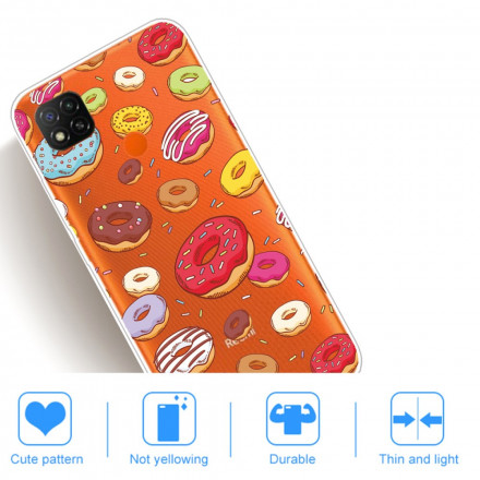 Xiaomi Redmi 9C Love Donuts Cover