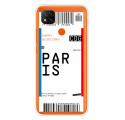 Hülle Xiaomi Redmi 9C Boarding Pass to Paris