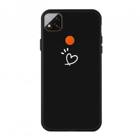 Xiaomi Redmi 9C Silikonhülle Klopfendes Herz