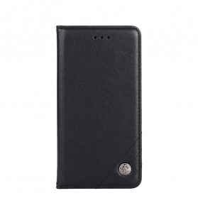 Flip Cover Xiaomi Redmi 9C Style Leder Niete