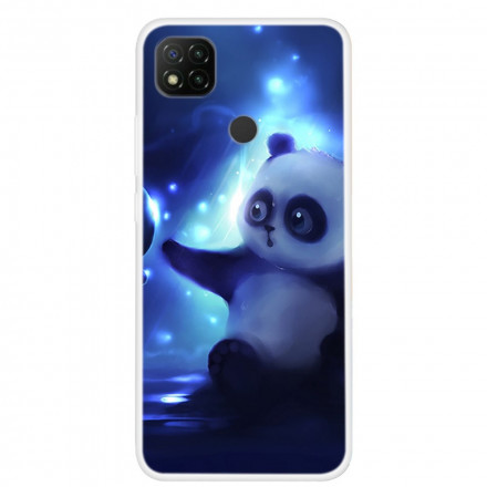 Xiaomi Redmi 9C Panda Cover im Weltraum