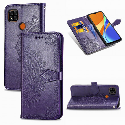 Xiaomi Redmi 9C Mandala Mittelalter Tasche