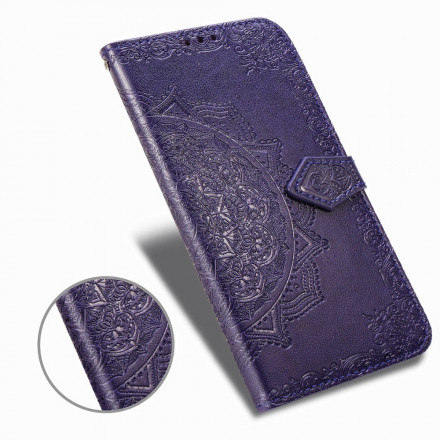 Xiaomi Redmi 9C Mandala Mittelalter Tasche