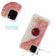 iPhone 11 Pro Max Glitter Cover mit Ringhalter