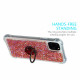 iPhone 11 Pro Max Glitter Cover mit Ringhalter