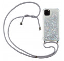 iPhone 11 Pro Max Cover Glitter und Kordel