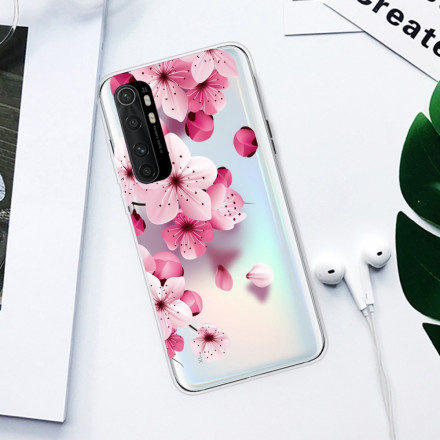 Xiaomi Mi Note 10 Lite Cover Blume Pure Pink