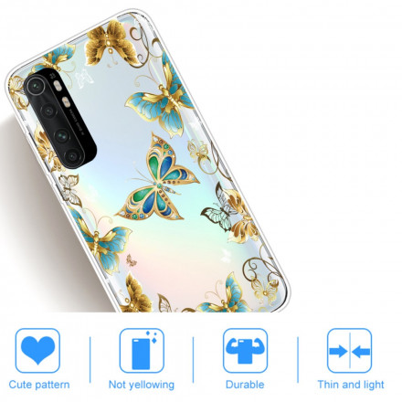 Xiaomi Mi Note 10 Lite Cover Schmetterlingsflug