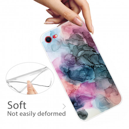 iPhone SE 2 / 8 / 7 Cover Marmor Farbig