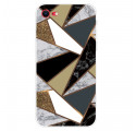 iPhone SE 2 / 8 / 7 Cover Geometrischer Marmor