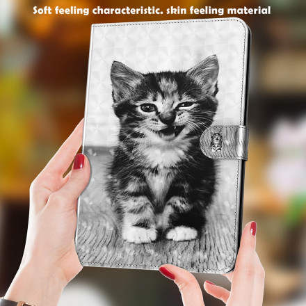 Kunstlederhülle Samsung Galaxy Tab S7 Kätzchen
