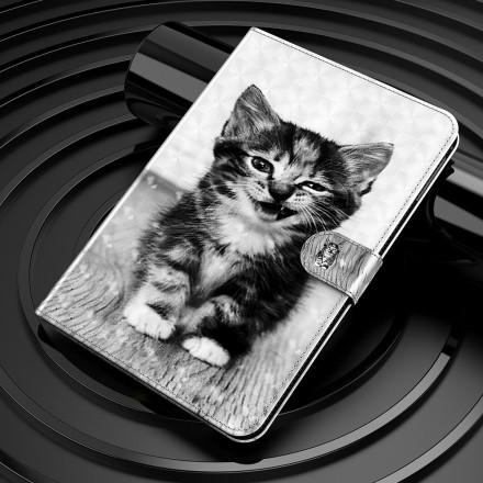Kunstlederhülle Samsung Galaxy Tab S7 Kätzchen