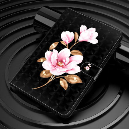 Kunstlederhülle Samsung Galaxy Tab S7 Baumblüten