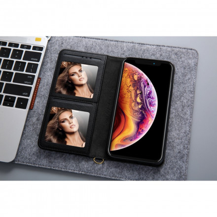 Flip Cover iPhone XR Lederoptik Multi-Card CMAI2