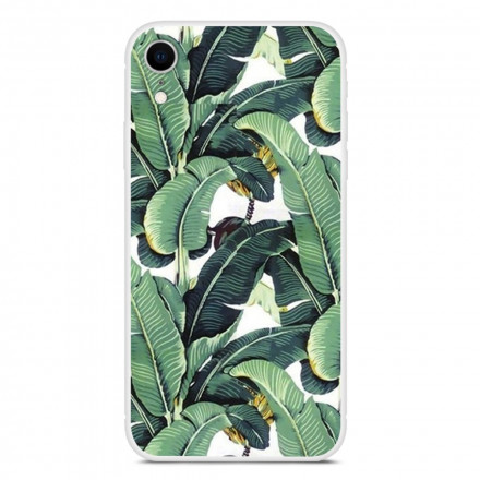 iPhone XR Hülle Grüne Blätter